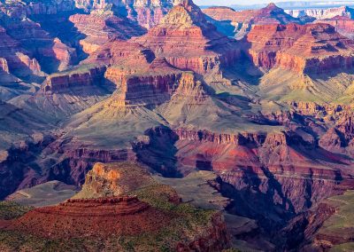 Photos en couleur - Paysage de Grand Canyon au soleil couchant