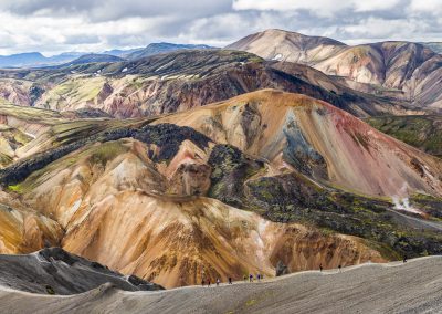 photos en harmonie Montagne de couleur en islande