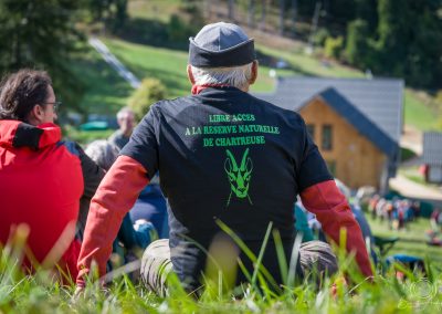 Reportage Droit à la nature - T-shirt avec chamois de chartreuse