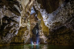 Photo reportage en action canyoning