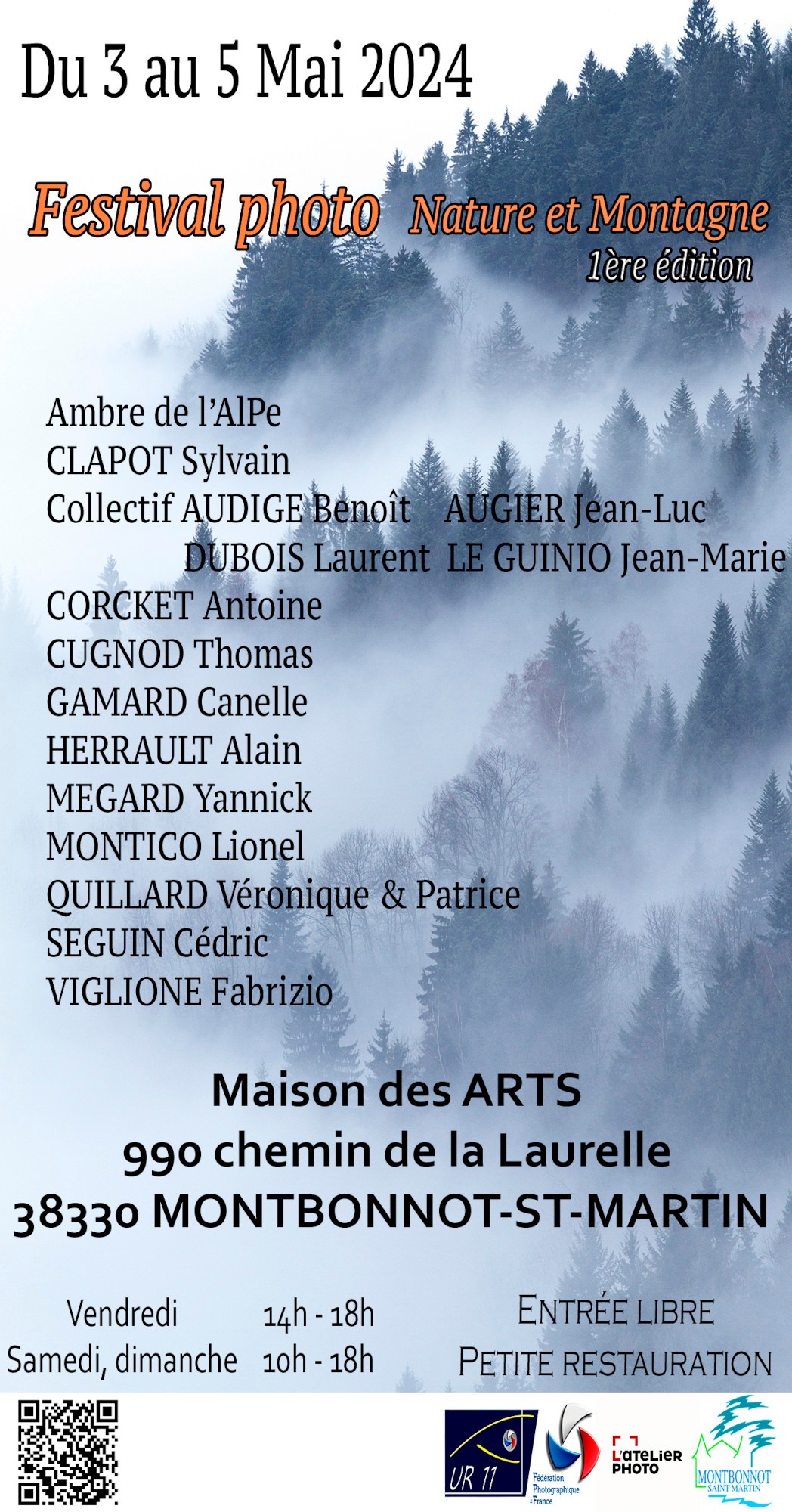 affiche exposition festival Montbonnot