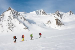 exposition traversée des Alpes à ski