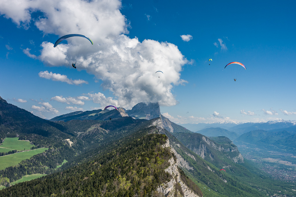 Vol de parapente en Chartreuse