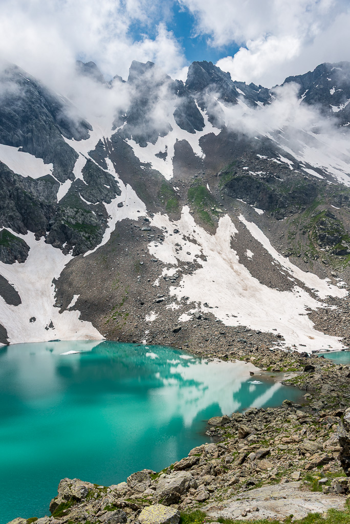 Le lac Blanc au printemps