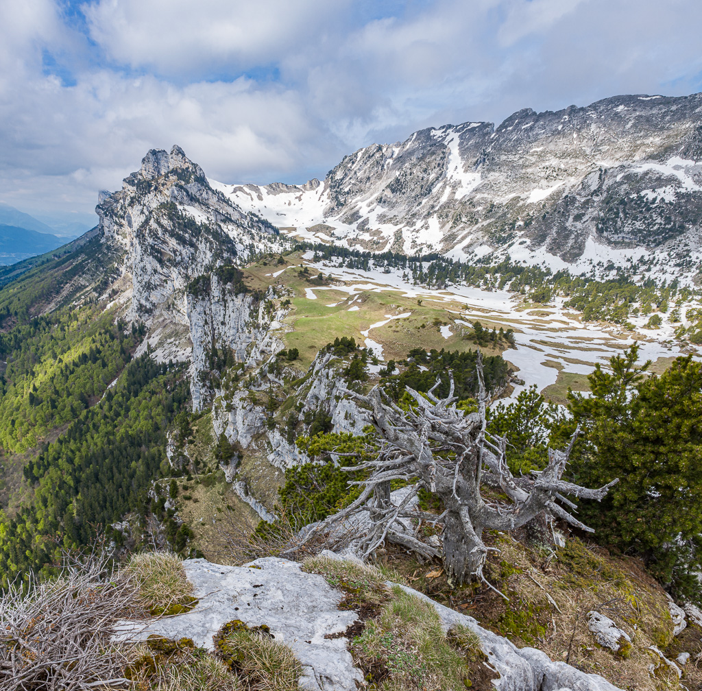 Haut plateau de Chartreuse encore en neige