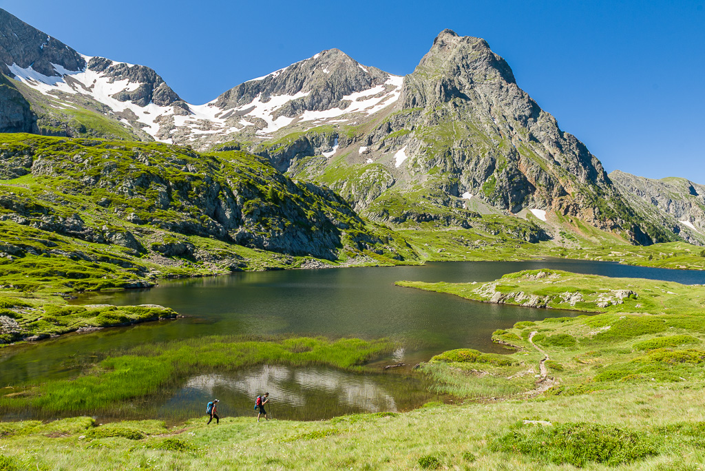 Randonnée au plateau des lacs dans le massif du taillefer