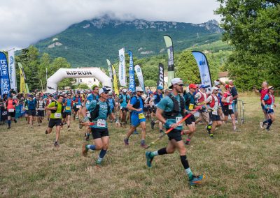 départ de la course trail Ut4M