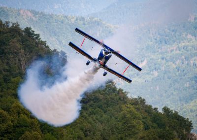 biplan de voltige à la coupe icare