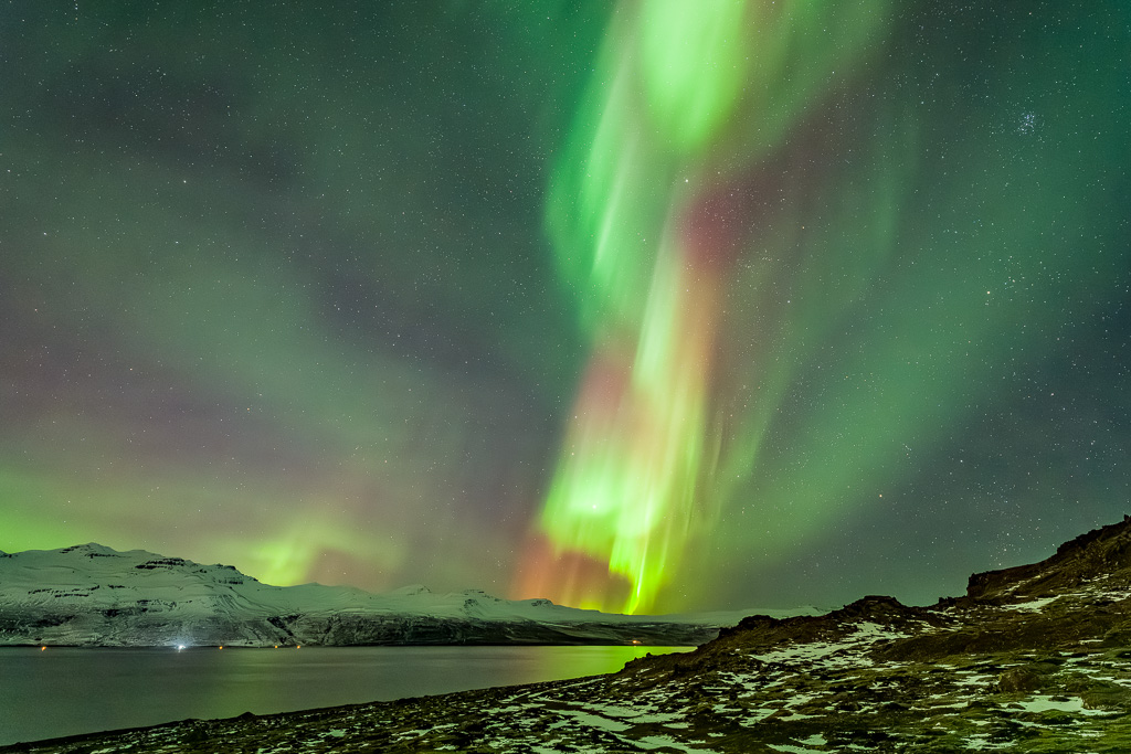 aurore-boreale-fjords-est-islande Aurores boréales à l'Est de l'islande