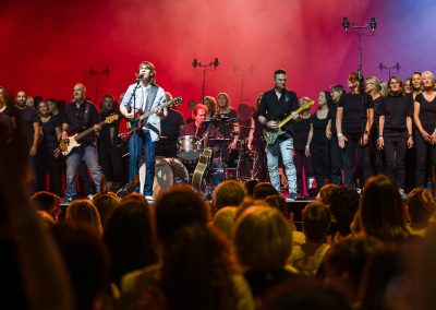Répétition pour les chansons de JJ Goldmann